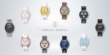 خرید ساعت امگا سواچ مدل Mission to Moon از گالری ساعت مومنتا / تنوع، کیفیت و خرید اقساطی بدون سود